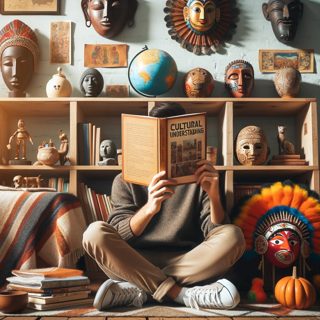 nomad reading book cultural understanding 